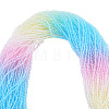 Transparent Glass Beads Strands GLAA-N041-010-14-1