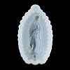 Religion Virgin of Mary DIY Pendant Silicone Molds DIY-A046-05-4