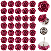 50Pcs Brass Brooches JEWB-PH01302-1