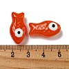 Handmade Transparent Glass Beads GLAA-N0028-03F-5