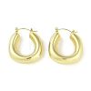 Ion Plating(IP) 304 Stainless Steel Hoop Earrings for Women STAS-I304-06G-1