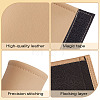 Eco-friendly Leather Car Door Handle Protective Cover FIND-WH0139-972A-4