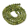 Natural Green Jade Beads Strands G-P603-C-4mm-03A-3