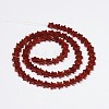 Natural Carnelian Star Beads Strands G-M201-31-8mm-2