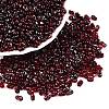 Picasso Spray Painted Glass Seed Beads SEED-T006-04-33-3