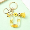 Resin & Alloy Enamel Keychain X1-KEYC-YW00134-21-1