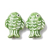 Handmade Porcelain Beads PORC-K010-08K-1