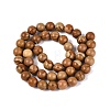 Natural Wooden Jasper/Wood Lace Stone Beads Strands G-Q601-13A-04-3