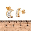 304 Stainless Steel Stud Earrings SA-CBAF6AD-29G-5