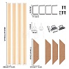 DIY Solid Wood Canvas Frame Kit DIY-BC0003-11A-2