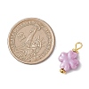 Handmade Porcelain Pendants PALLOY-JF04796-01-2