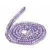 Cubic Zirconia Bead Strands ZIRC-G001-01H-3