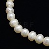 Natural Cultured Freshwater Pearl Beads Strands X-PEAR-L001-E-13-2