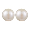 Natural Pearl Ear Studs EJEW-P286-06P-1