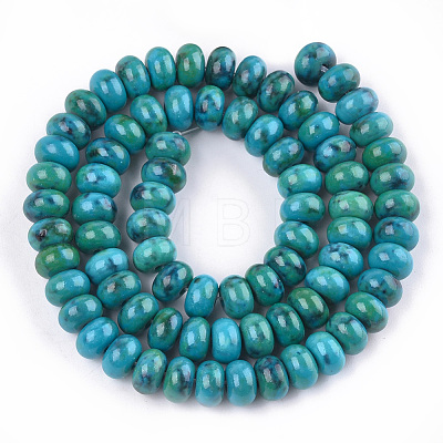 Synthetic Chrysocolla Beads Strands TURQ-T002-01A-1