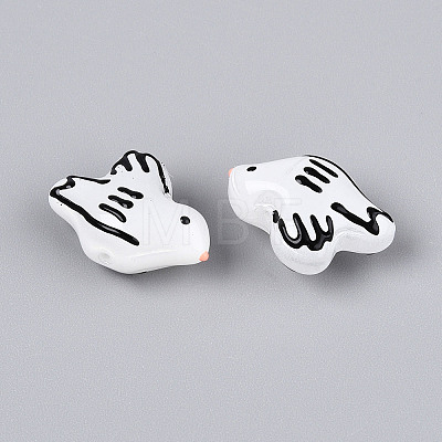 Handmade Lampwork Enamel Beads LAMP-T023-22A-1