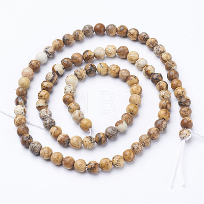 Gemstone Beads Strands X-GSR4mmC016-1