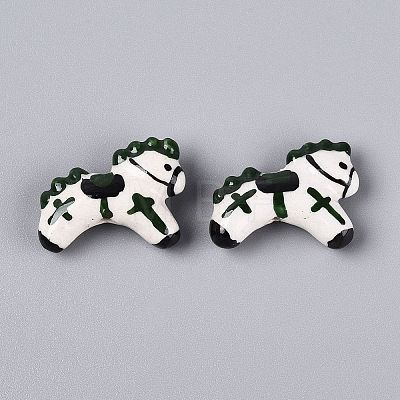 Handmade Porcelain Ceramic Beads PORC-Q005-01B-1