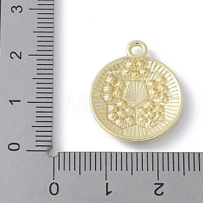 Alloy Enamel Pendants PALLOY-R153-01G-01-1