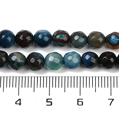 Natural Agate Beads Strands G-C082-A01-25-1