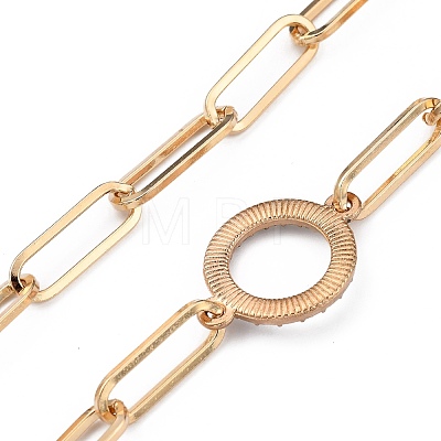 Star & Moon & Cross Brass Lariat Necklaces Sets NJEW-JN03041-1