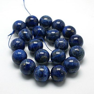 Natural Lapis Lazuli Beads Strands X-G-J001I-20mm-1