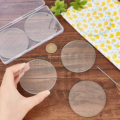 6Pcs Glass Fabric Weight AJEW-CA0002-85-1