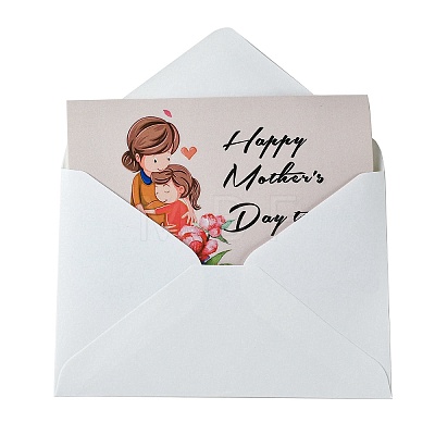 Mother's Day Gift Cards AJEW-E058-01E-1