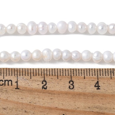 Natural Cultured Freshwater Pearl Beads Strands PEAR-I007-07N-04A-1