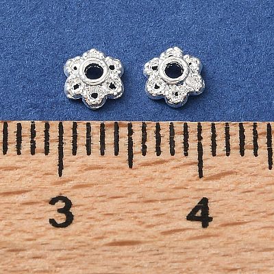 Brass Bead Caps KK-C260-08S-1