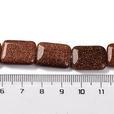 Synthetic Goldstone Beads Strands G-T047-B20-01-1