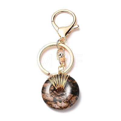 Natural Gemstone Keychain KEYC-JKC00234-1