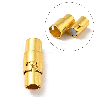 Brass Magnetic Screw Clasps X-MC078-M-1