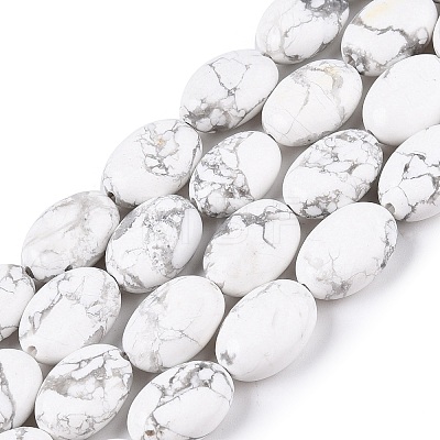 Natural Howlite Beads Strands G-M206-36-1