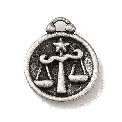 304 Stainless Steel Pendants STAS-L022-306AS-07-1