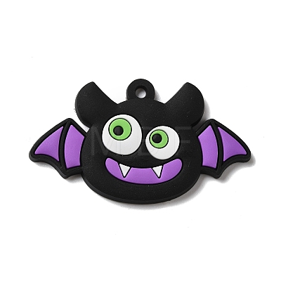 Bat PVC Pendants X-KY-F018-02-1