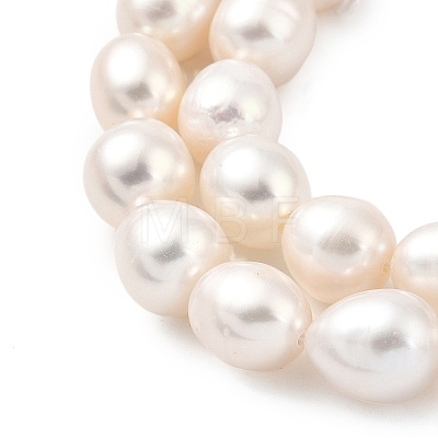 Natural Cultured Freshwater Pearl Beads Strands PEAR-I007-01F-08-1