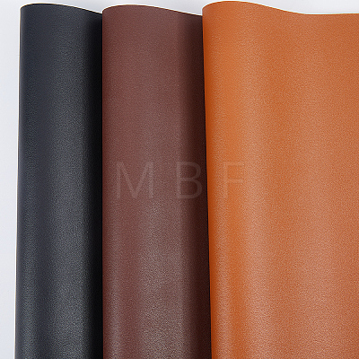 Rectangle PU Leather Fabric AJEW-WH0089-52C-02-1