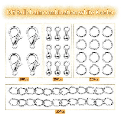 DIY End Chain Making Kit DIY-YW0005-55P-1