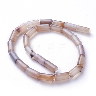 Natural Dyed Agate Beads Strands G-G775-A-13-1