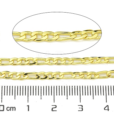 304 Stainless Steel Figaro Chains CHS-G036-07G-1