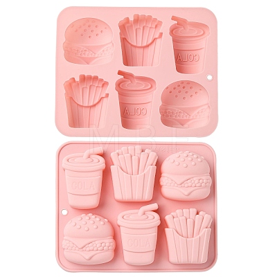 Burger French Fries Drink shaped Silicone Molds ST-CJ0043-056-1