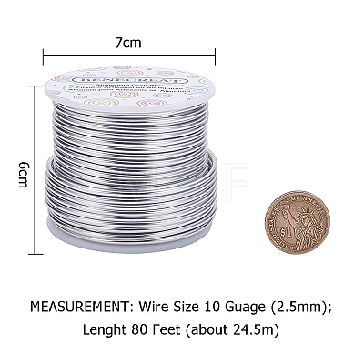 Round Aluminum Wire AW-BC0001-2.5mm-02-1