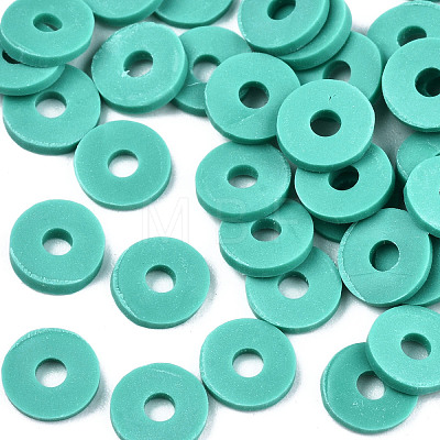 Handmade Polymer Clay Beads CLAY-Q251-6.0mm-48-1