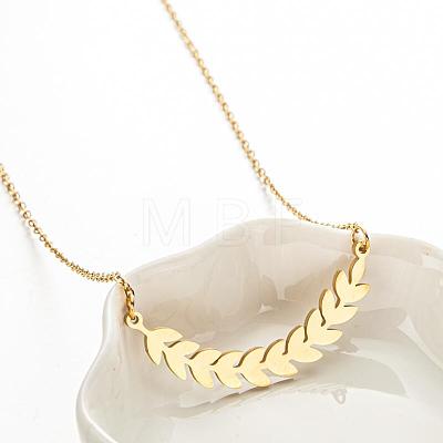 304 Stainless Steel Cutout Pendant Necklaces for Women WGF4B22-03-1