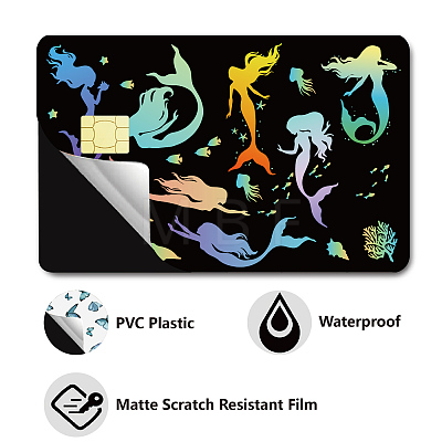 PVC Plastic Waterproof Card Stickers DIY-WH0432-067-1