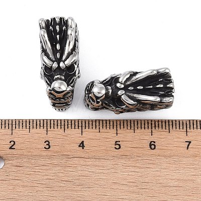 304 Stainless Steel Beads STAS-B061-03AS-1