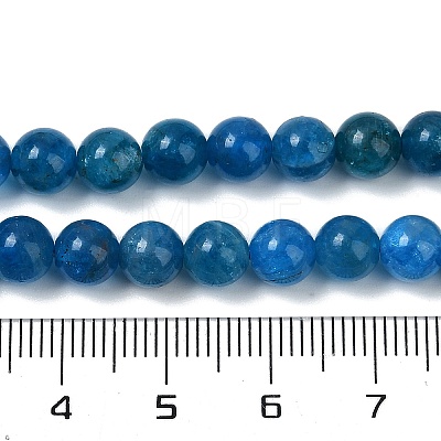 Natural Apatite Beads Strands G-D856-01-6mm-01-1