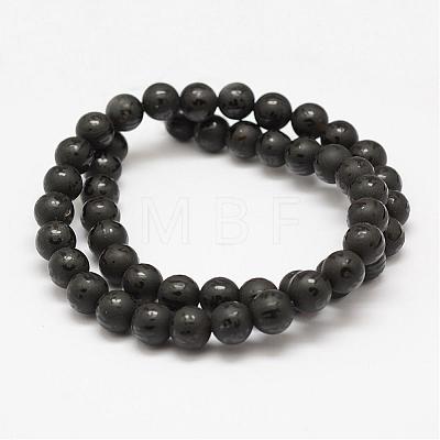 Natural Agate Beads Strands G-F451-12mm-01-1