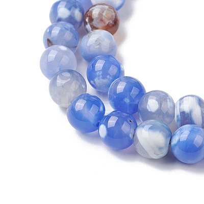 Natural Agate Beads G-C102-A01-01-1